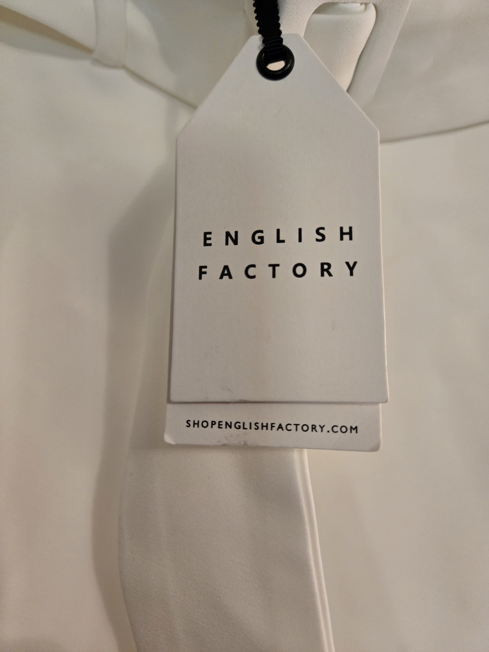 English Factory White Belted Skort - Picture 7 of 7